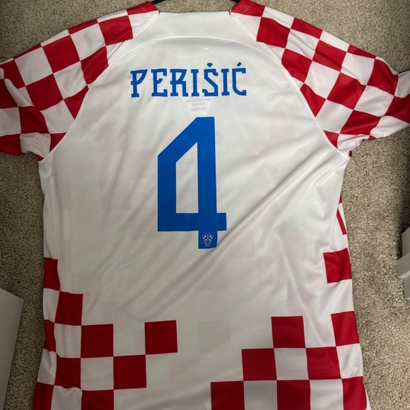 Authentic Nike Croatia National Team Soccer Jersey, Perisic men's XL - Picture 3 of 3